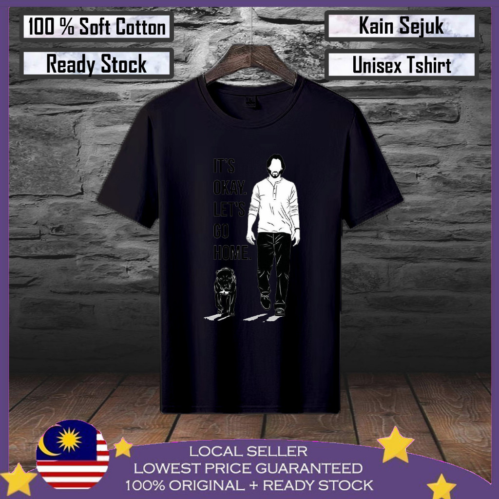 เสื้อเชิ๊ต John Wick ผ้าฝ้าย 100%, เหมาะสำหรับหลายโอกาสและสวมใส่ง่ายในทุกวัน.