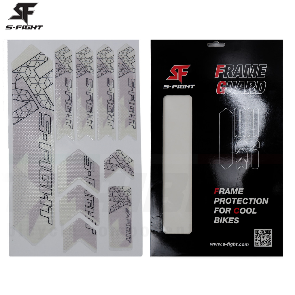 ฟิล์มกันรอยจักรยาน แบบ3D ยี่ห้อ S-FIGHT / ENLEE