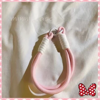 👏MINNIE👏น่ารักโบว์สีชมพูแฟชั่นการ์ตูนดูเดิล เคสสำหรับIPhone 16 15 14 13 12 11 ProMax 7Plus 8 7 Plus X XR XS Max เคสไอโฟน