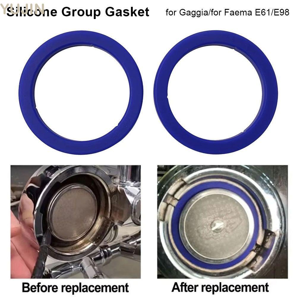 YUJIN 1 ชิ้นซิลิโคนกลุ่มปะเก็น, Leakproof E61 Group Head Seal Kit, ทนทาน 8.5 มิลลิเมตร O-Ring ปะเก็น