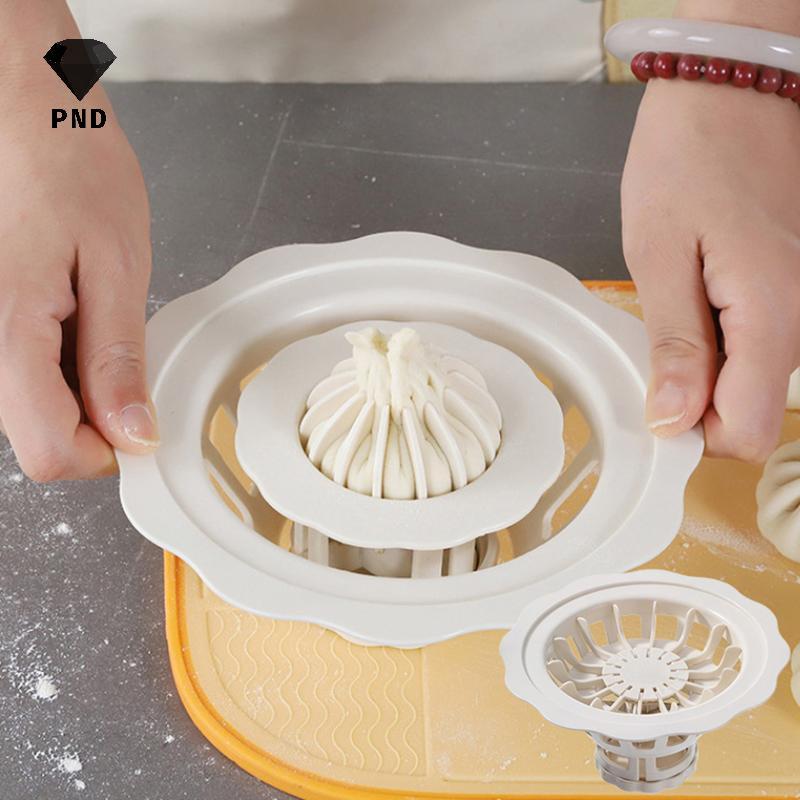 PND ดอกไม้รูป Baozi ทํา Mould สะดวก Fast Easy Fall โฮมเมด Dumpling Bao Siu Mai เครื่องสําหรับ DIY คร