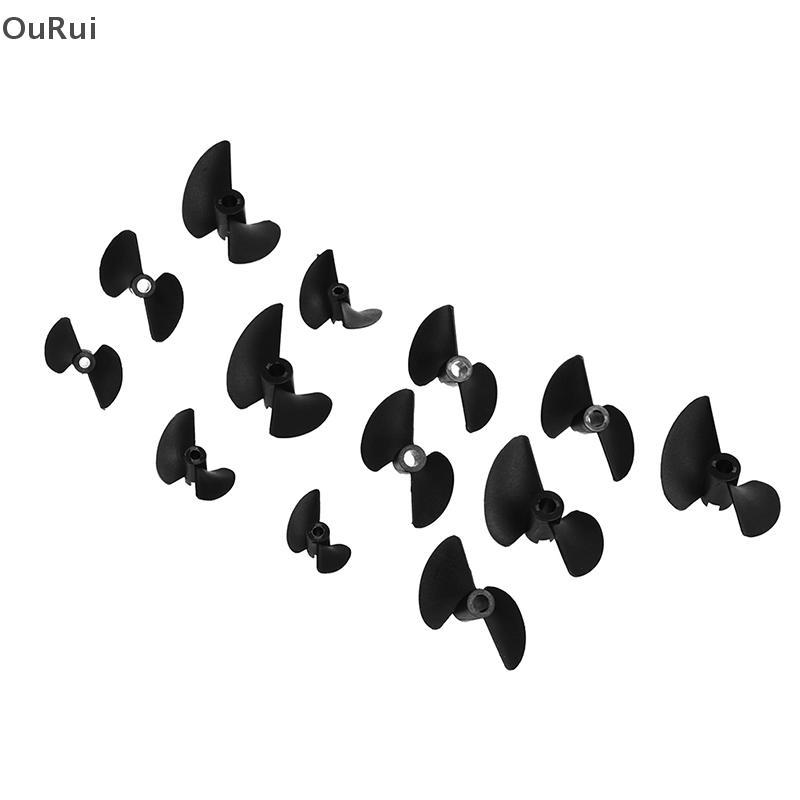 [B&C] RC Boat Model Two-des Propeller CW Nylon Paddle P40 Boat Shaft Propeller เส้นผ่านศูนย์กลาง 27/