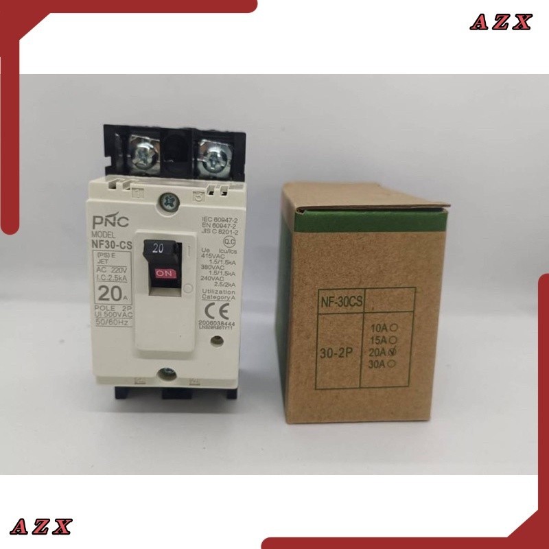 ส่งเร็วมาก ! เบรกเกอร์ MCCB รุ่น NF30CS 2P 10A, 15A,  20A , 30A ส่งของทุกวัน  ส่งทุกวัน