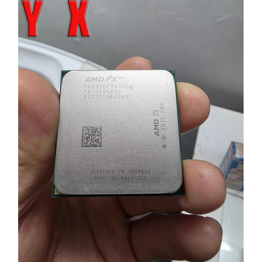 ใช้ FX-8320 ซ็อกเก็ต AM3 + โปรเซสเซอร์ CPU 3.5GHz 8C 16M 125W คอมพิวเตอร์เดสก์ท็อป