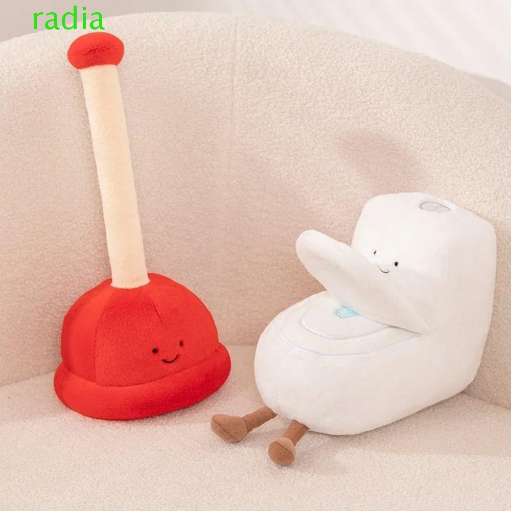 RADIANTZAP POOP Roll Paper Plush Toys, Toilet Cleaner Cute Doll Toilet Plush Doll, Plush Toys Funny 