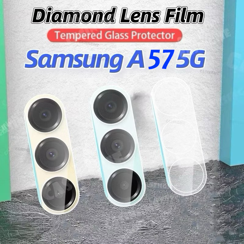ฟิล์มกระจกกันรอย เลนส์กล้อง สําหรับ Samsung A57 A37 5G / A07 A17 A56 A36 A55 A06 A16 A26 A36 A56 ครอบเลนส์
