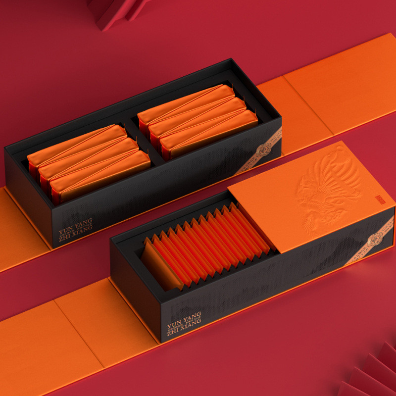 Tongyu Universal White Tea Puer Tea Black Tea Biscuit Tea Setting Empty Box Tea Box 25 Brew Square S