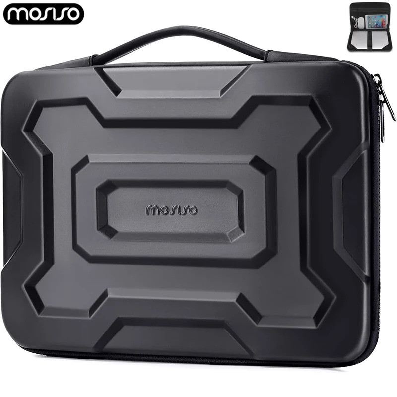 กันน้ํา Hard Shell แล็ปท็อปสําหรับ MacBook Air Pro 13 14 15 16 นิ้ว HP Dell Acer EVA แล็ปท็อปกระเป๋าถือกระเป๋าเอกสาร