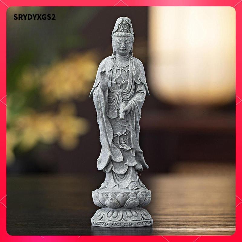 [Srydyxgs2] รูปปั้นเจ้าแม่กวนอิม Kuanyin ตุ๊กตาของขวัญตกแต่งเครื่องประดับคอลเลกชันจีน