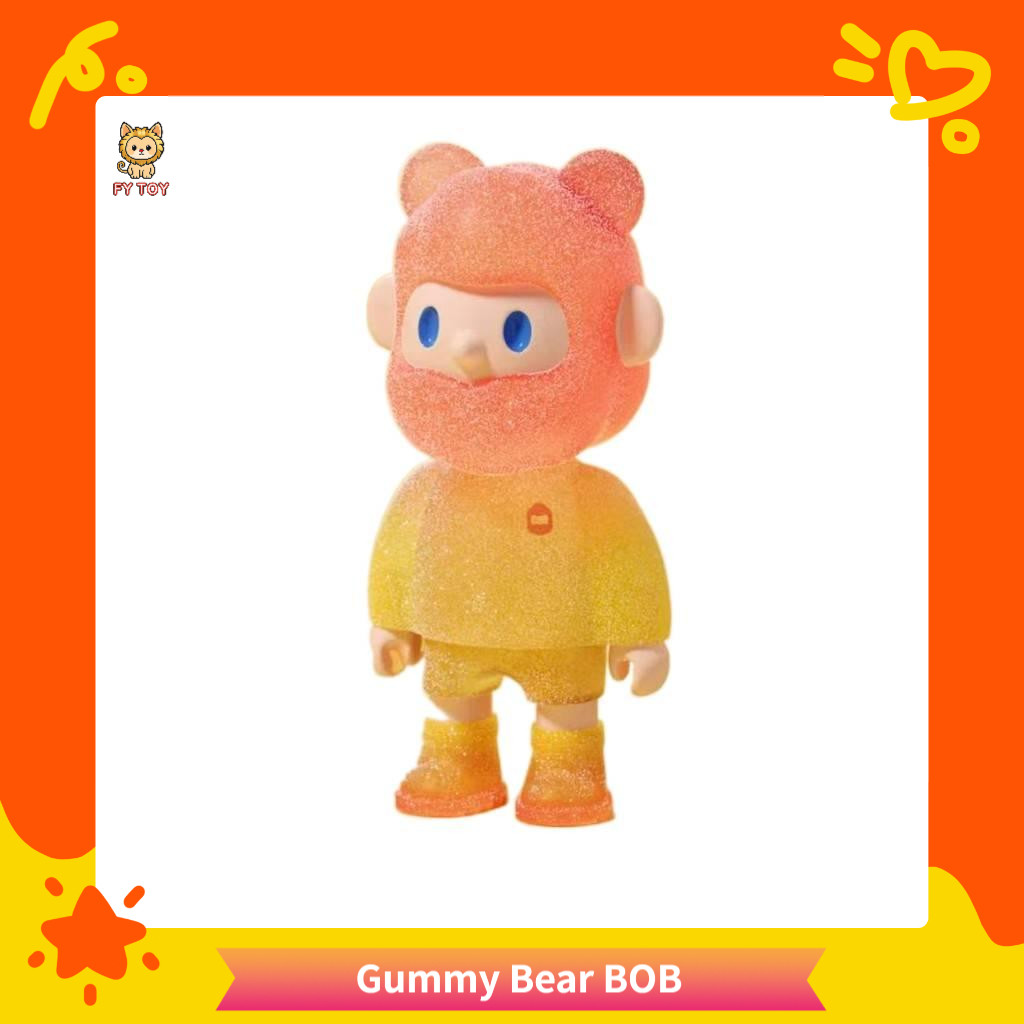 พร้อมสต็อก [FINDINGUNICORN] FARMER BOB Gummy Bear BOB Gummy Bear 65% Limited ลิฟท์รูปตุ๊กตาอินเทรนด์เล่น Healing รูปเดสก์ท็อปตกแต่ง Mystery Box ของขวัญของเล่นตุ๊กตา Art Design หัตถกรรมของสะสม