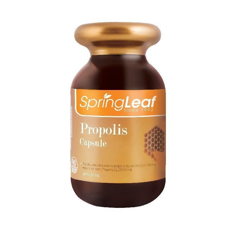 Australian Lvfu Black Propolis Capsules 90 แคปซูล 2,000 มก. ภูมิคุ้มกันความเข้มข้นสูง Golden Strong 