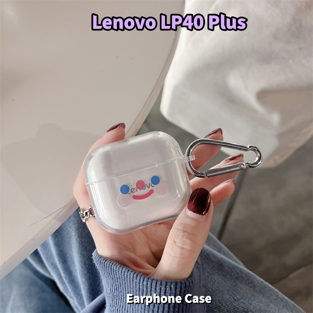 ส่วนลดสําหรับ Lenovo LP40 Plus Case Casing Soft Silicone Headphone Case การ์ตูนที่น่าสนใจ