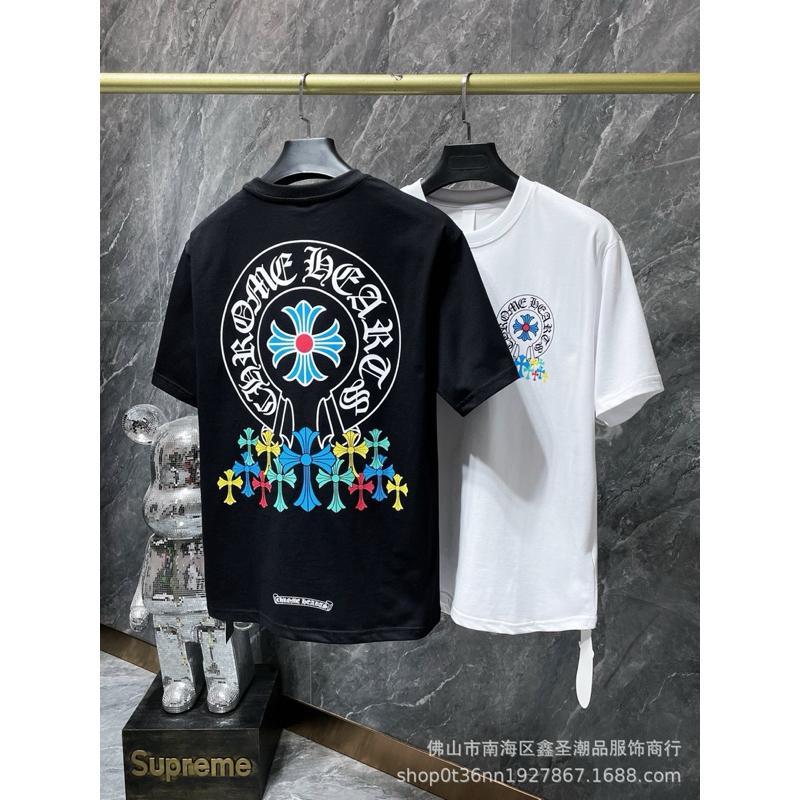 เสื้อยืด Chrome Hearts Synthetic cotton 100% 2-way - ป้ายเต็ม S-3XL