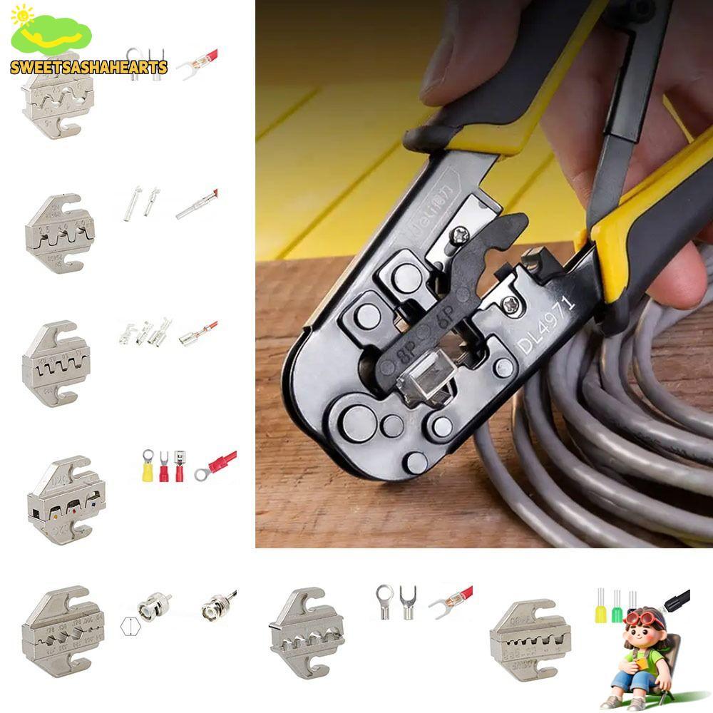SWEE คีม Crimp Jaw,มัลติฟังก์ชั่น 4 มม.Slot CRIMPING Tool,คุณภาพสูงเปลี่ยน SN-58B/2546B/2549 /06/X6/