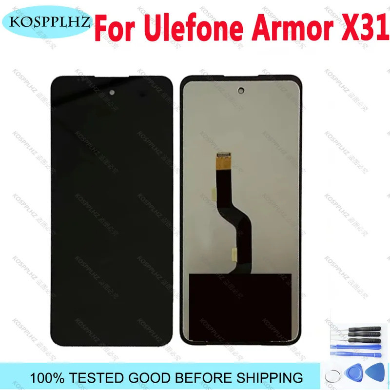 สําหรับ Ulefone Armor X31 proจอแสดงผล LCD Touch Screen Digitizer Assembly Ulefone Armor x31 เซ็นเซอร