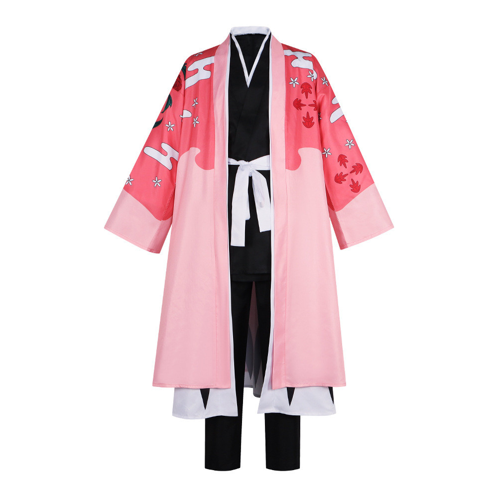 Bleach Eighth Division Captain Kyoraku Shunsui cosplay costume, anime character role-playing stage p