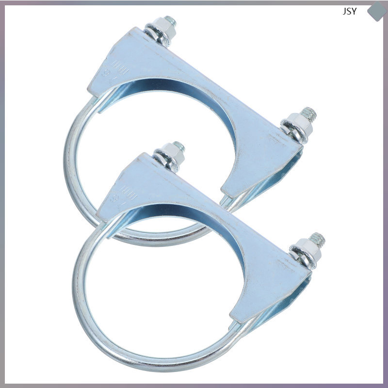 2pcs U Bolt Clamp สําหรับระบบรถยนต์ U-Shaped Clamp สําหรับและท่อ Clamps U-Bolt Tip Hook junshaoyip