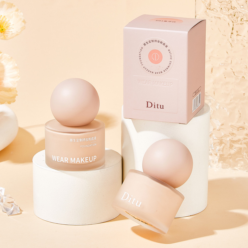 Spot Goods#Ditu Ditu Original Long-Lasting Makeup Foundation Moisturizing Concealer Long-Lasting Pre