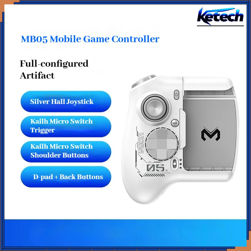 Memo Mb05 ตัวควบคุมเกมมือถือ Hall จอยสติ๊กยิงพิเศษ Android Mobile Combo อุปกรณ์ต่อพ่วงเกมมือถือ Game