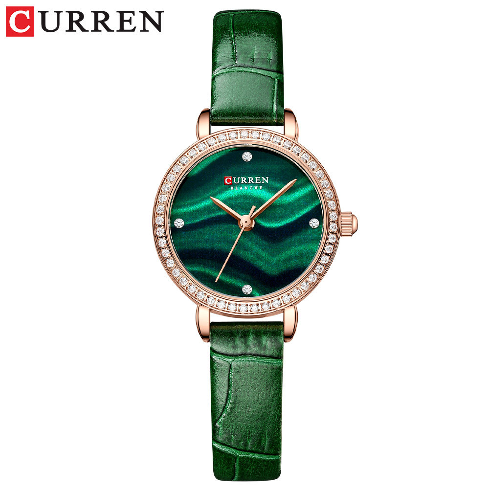 Curren/Curren 9083 สุภาพสตรีนาฬิกาแฟชั่นผู้หญิงนาฬิกา Casual เข็มขัดนาฬิกาการค้าต่างประเทศนาฬิกา