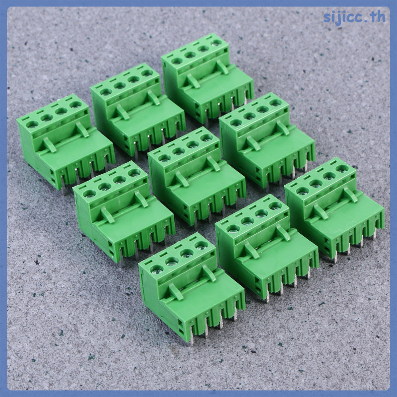 Pcb Terminal Block Connector Mount Crimp Connectors สําหรับสายไฟ Ferrules Spade บล็อก sijicc