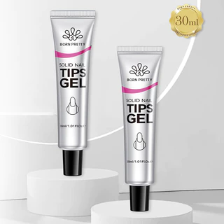 【Local】BORN PRETTY 30g Solid Nail Tips Gel Polish Press On Nails Extension แต่งเล็บติดทนนาน