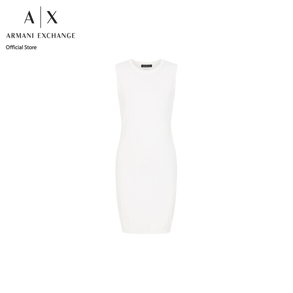 Armani Exchange เดรสผู้หญิง รุ่น 8NYA9A-YMH6Z-1130 - สีขาว