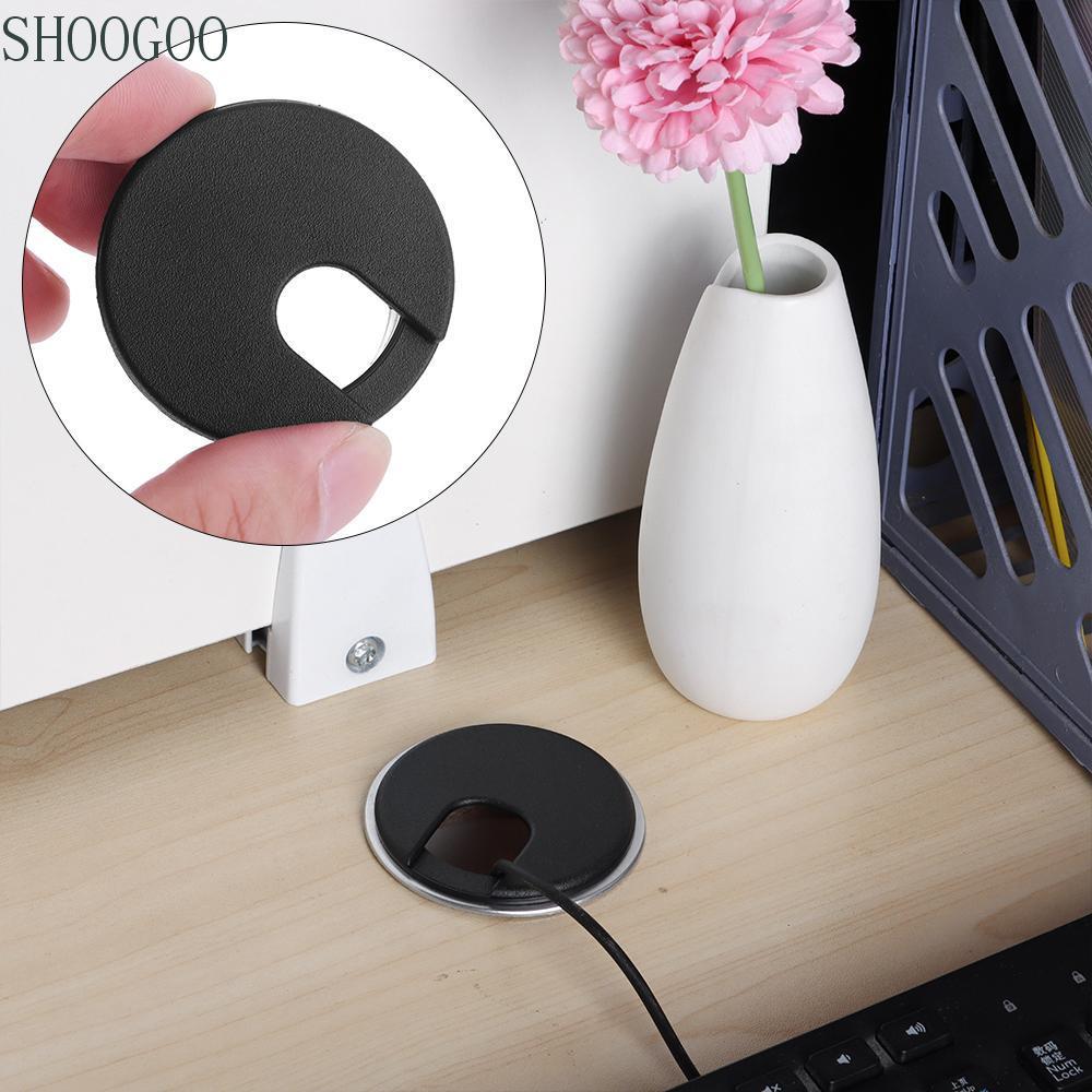 SHOGOO 35/50 มม.คอมพิวเตอร์ Grommet Tidy Buckle Line Organizer Office Line Box