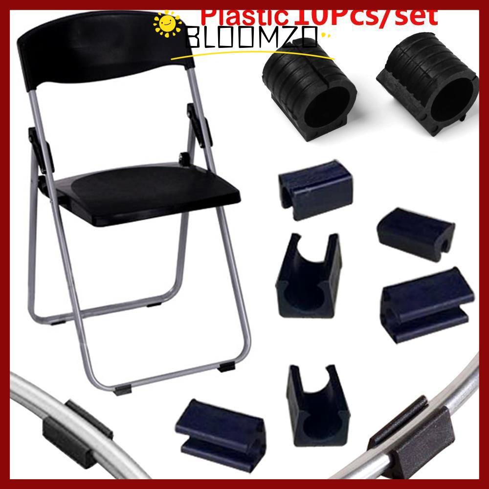 in สต็อกBLOOMZO 10 ชิ้น Tube Caps ทนทานลื่น Anti-front Tilt U รูปท่อ Clamp