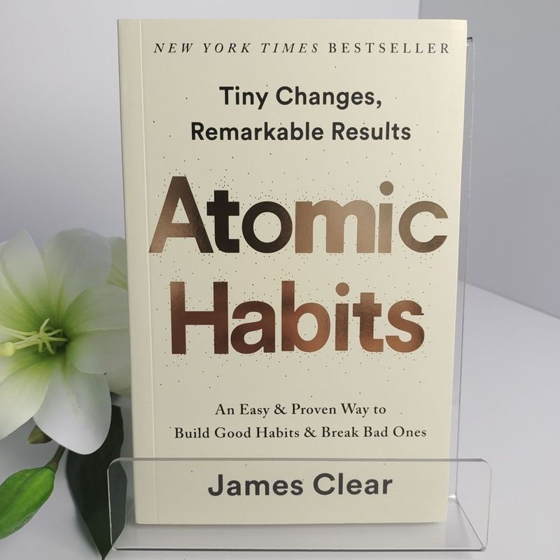เวอร์ชันภาษาอังกฤษ Atomic Habits Atomic Habits Establish Good Habits Destruction Habits