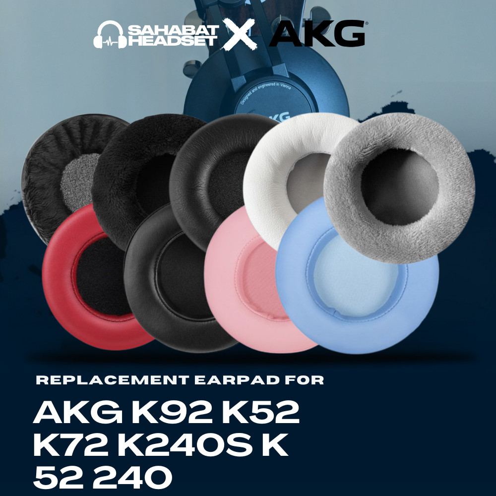 Earpad Ear Cushion Earcup AKG K92 K52 K72 K240S K 52 240 72 แผ่นโฟม