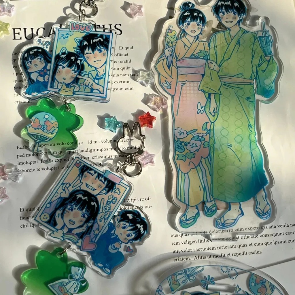 อะนิเมะ Standee Kimi ni Todoke ส่งคํารัก Sawako Kazehaya micha รุ่น โต๊ะเรียน ตกแต่ง พวงกุญแจอนิเมะ 