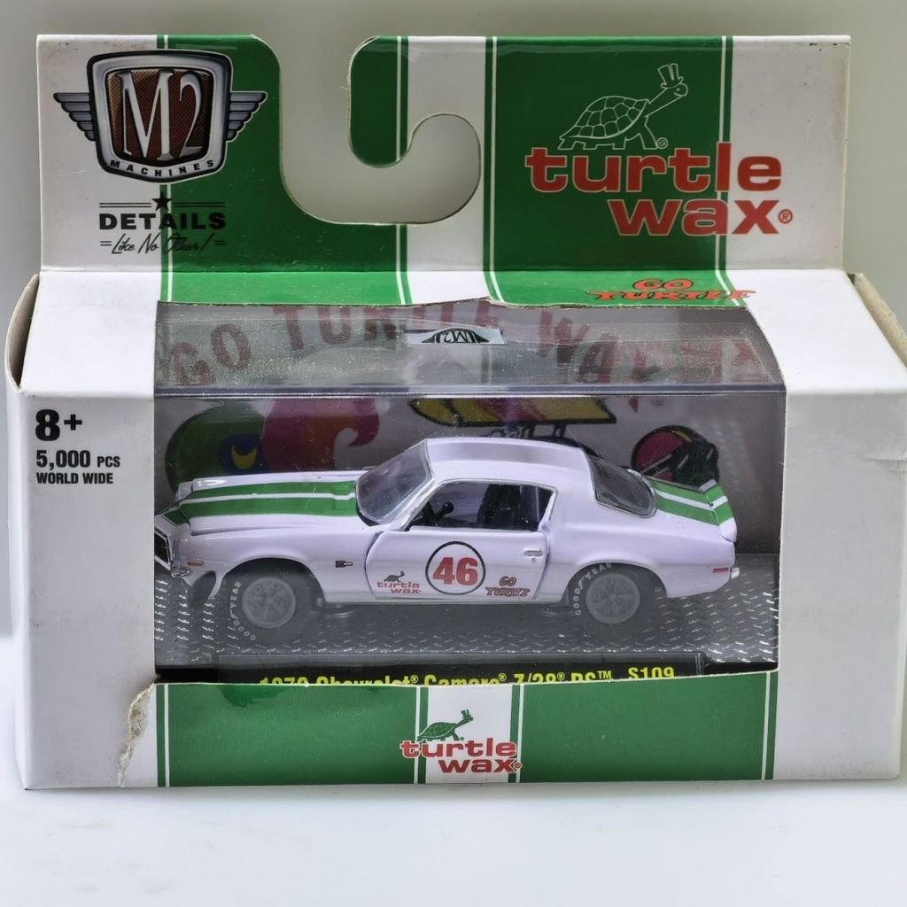 ※ ขาย ※ ※ ※ ※ ขาย ※ M2 s 1970 Chevrolet Camero Z/28 RS Turtle 1/64 โมเดลรถอัลลอย