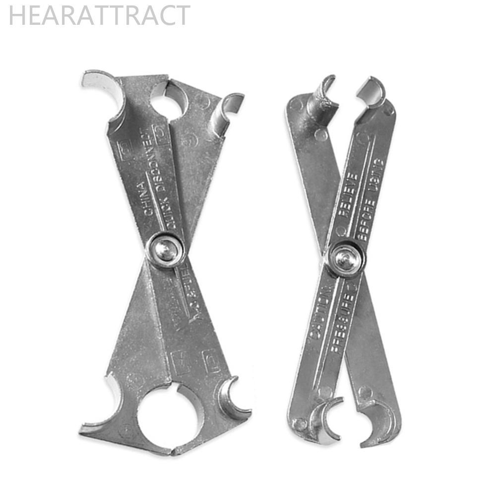 HEARATTRACT Professional การใช้ A/C Line Disconnect เครื่องมือรถ Quick Release Fitting Removal ชุดเค