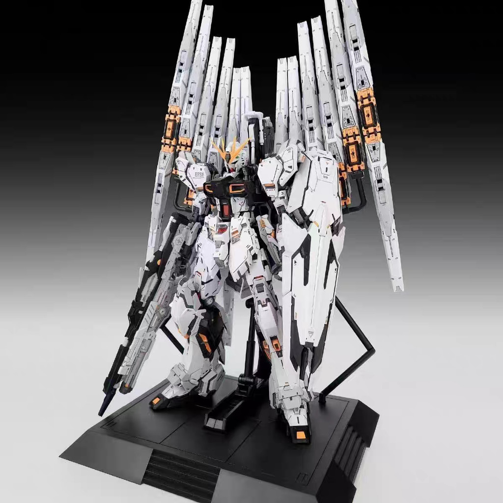 พร้อมสต็อก การสร้างของเกษตรกร Niu Gundam Cai Meow Meow gk Modeling China Creative Mecha 100 Scale As