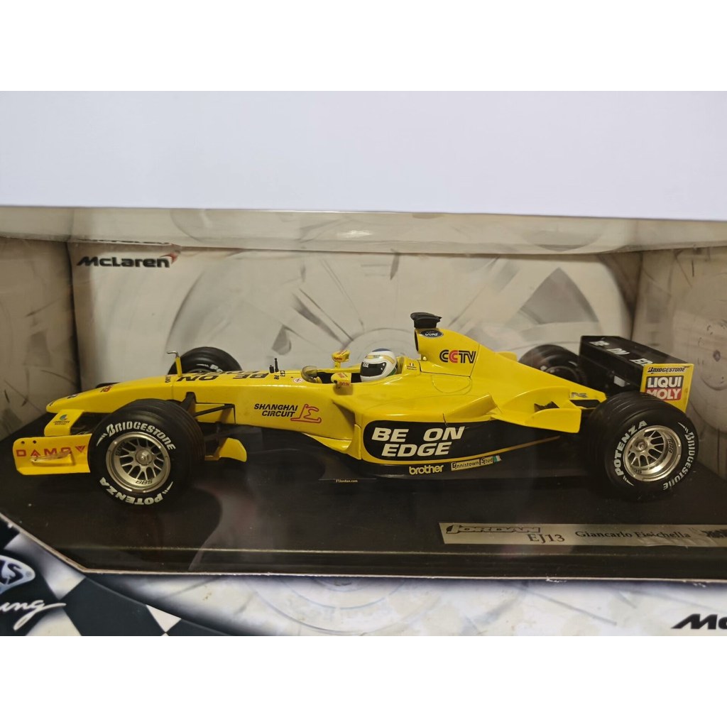 Hot Wheels 1: 18 f1 Jordan Fleet EJ13 Fisclella Non-Remote Area จัดส่งฟรี