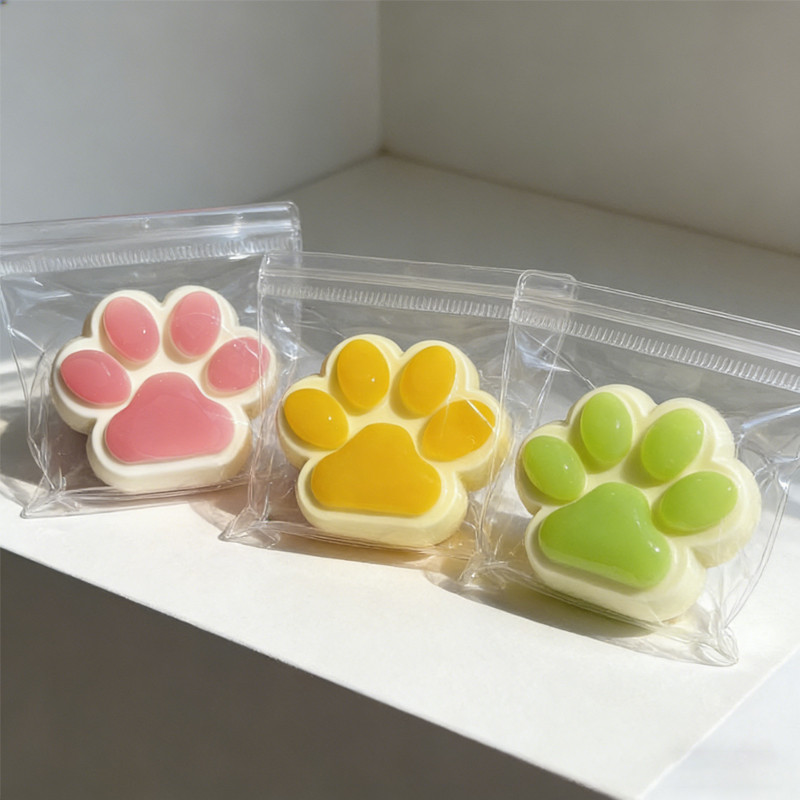 Creative Cat Paw Squishy ของเล่นซิลิโคนอ่อนนุ่มบีบความเครียดบรรเทา Fidget ของเล่นความวิตกกังวลบรรเทา Sensory ของเล่น