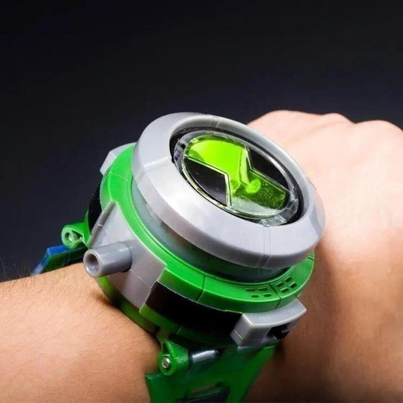 【พร้อมส่ง】ben 10 omnitrix omniverse แท้ งานแท้ นาฬิกาEarth Defender BEN10 Teenager Hacker Transformer Projection นาฬิกาขนาดเล็กบ้าน Filiin Disc นาฬิกาของเล่น
