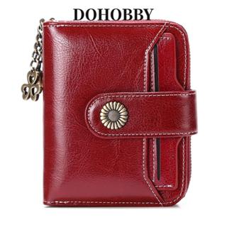 DOHOBBY กระเป๋าสตางค์ผู้หญิงจากหนังPU ดีไซน์กระทัดรัด กันน้ำ…