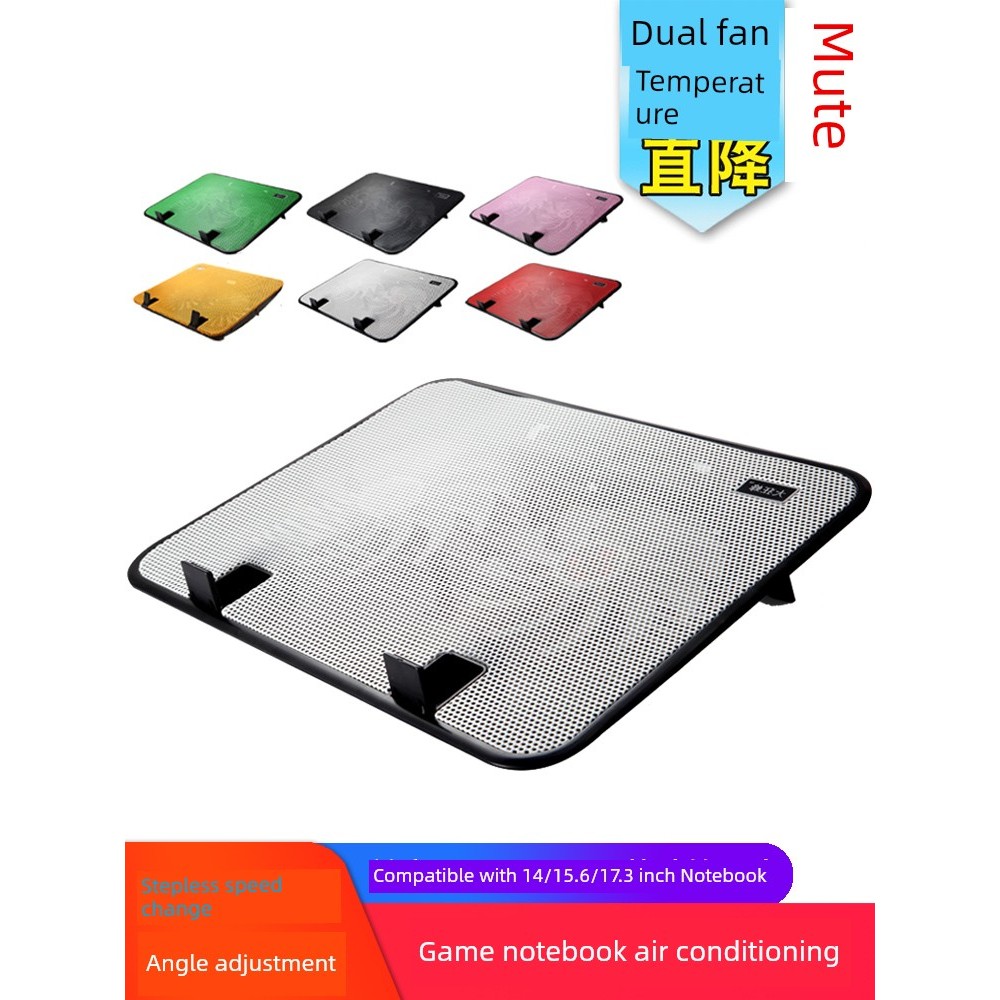 พัดลมคอม rgb พัดลมคอม หม้อน้ําโน้ตบุ๊ก Big Bee Apple Asus Dell