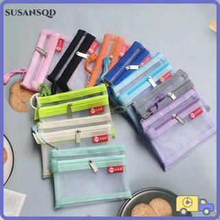 กระเป๋าสตางค์เงินพกพา ทำจากไนลอน ขนาดเล็ก ใส่เหรียญได้ พร้อม…