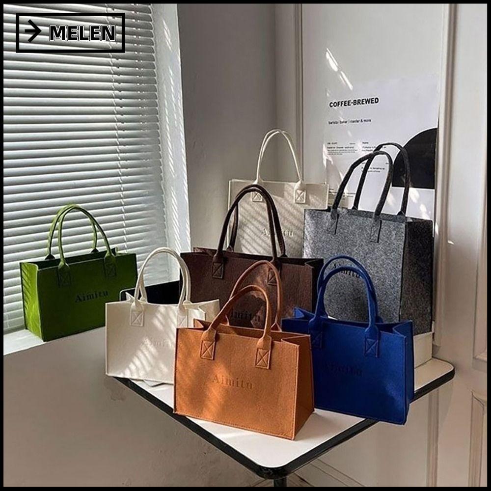 MELEN กระเป๋า messenger สีทึบ ขนาดใหญ่สำหรับเดินทางและใช้งานประจำวัน