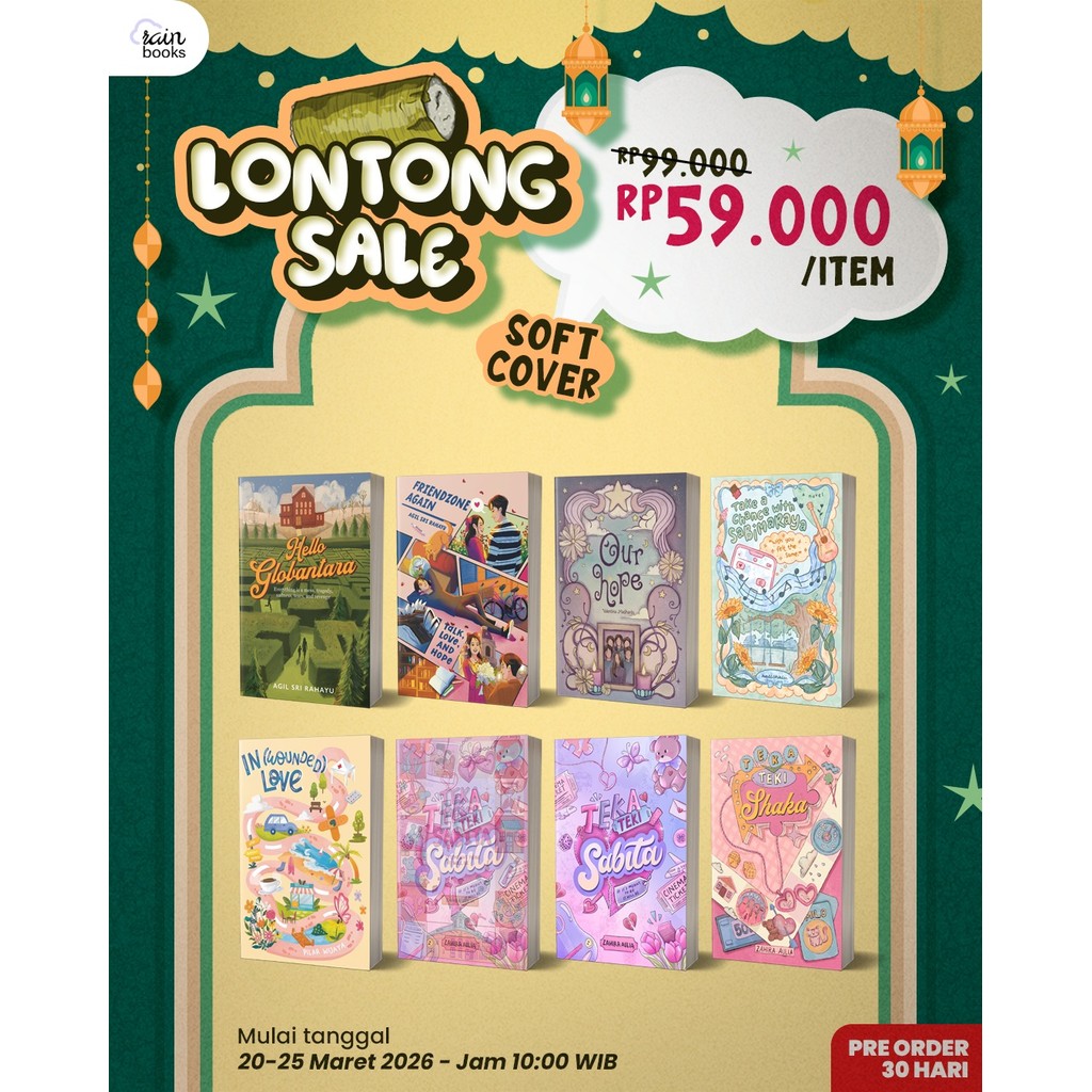 Lontong Book-Book Fiction Novel Rainbook Roman AU