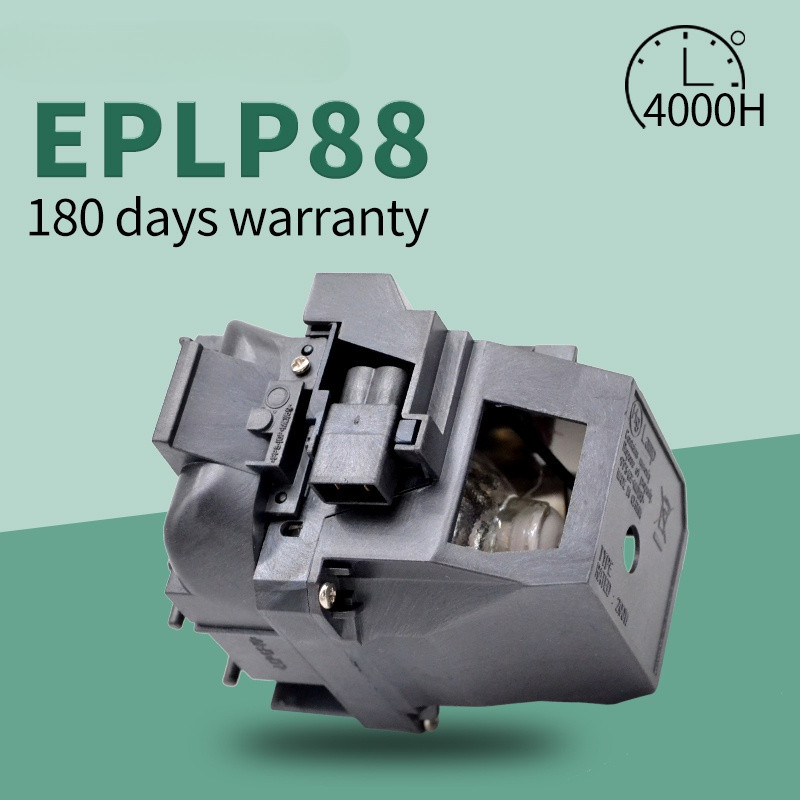 ELPLP88 สําหรับ EPSON EB-S04/EB-S31/EB-W31/EB-W32/EB-X31/EB-97H พร้อม Houssin
