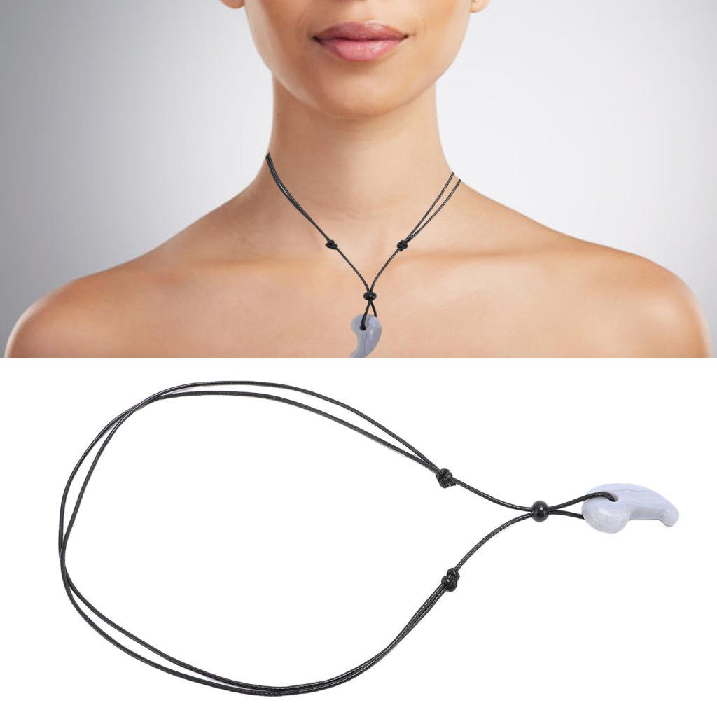 Hhi Zerodis Janpainese Magatama สร้อยคอผู้หญิงคริสตัล Handmade อัญมณีจริงเครื่องประดับหินจี้น้ําหนัก