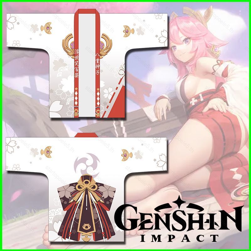 Genshin Impact คอสเพลย์มิกό Eula Miko สวมใส่ง่ายสำหรับคอสเพลย์ มีหลายไซซ์ให้เลือก