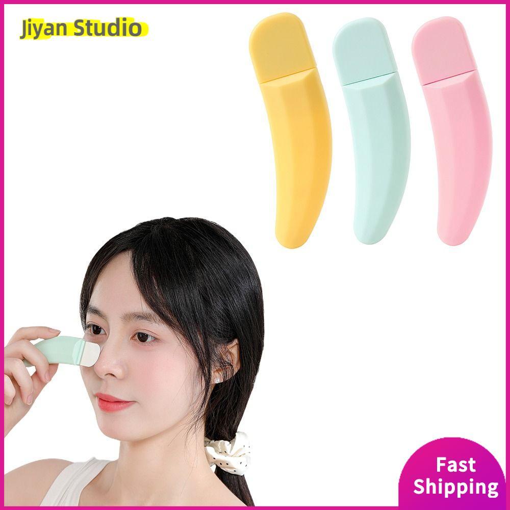 JIYAN กําจัดสิวหัวดํากําจัดสิวเครื่องมือกําจัดสิวหัวดําบนใบหน้าทําความสะอาดลึกมือถือมีดโกนสิวหัวดําม