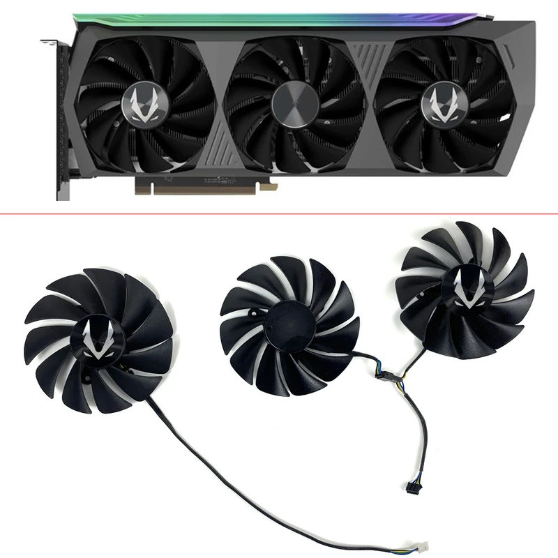 ใหม่ 89 มม.4PIN GA92S2U RTX3070TI GPU พัดลมสําหรับ ZOTAC GAMING GeForce RTX 3070 3080 3090 Ti Trinit