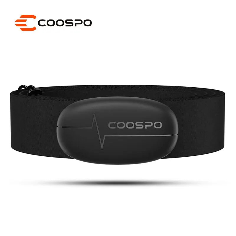 COOSPO H6/H9Z หน้าอก Heart Rate Monitor สายคล้องบลูทูธ 4.0 ANT + HRM Sensor กันน้ําสําหรับ Garmin Wa