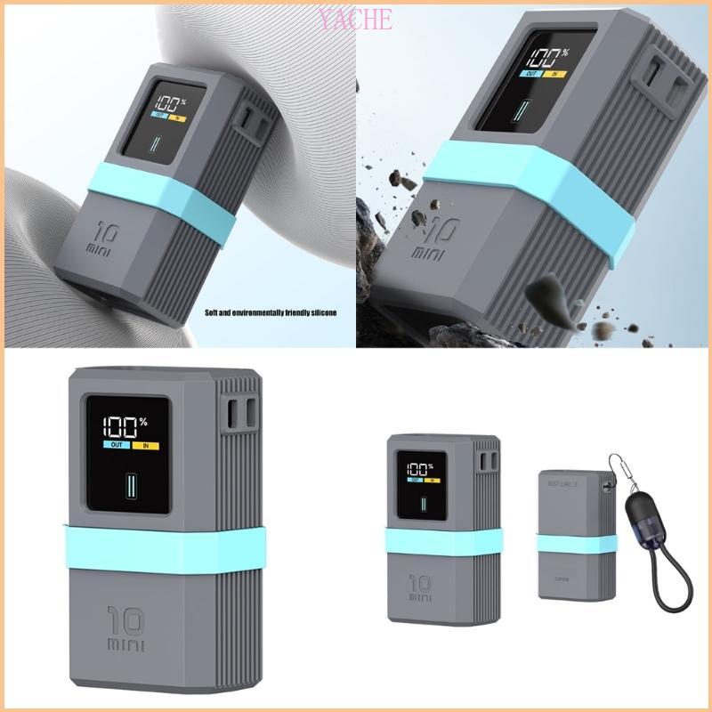 JACHE สําหรับ 10 Mini 10000mAh PB1055 55W Energy Bank Storage Travel เคสซิลิโคน